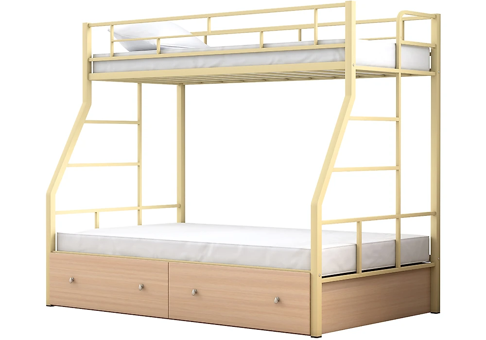 двухтажная кровать для детей Раута Твист-1