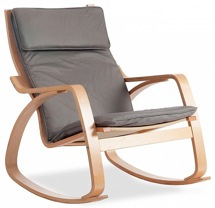 Серое кресло AX3005 Дизайн-2