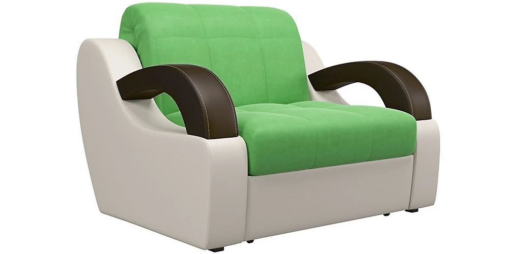 Зелёное кресло Мадрид-МК Плюш Грин