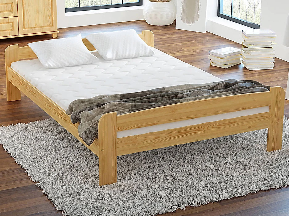кровать в стиле минимализм Осло