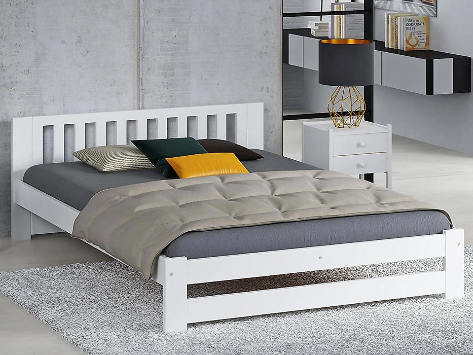 Двуспальная кровать Цюрих-2 160х200 с матрасом