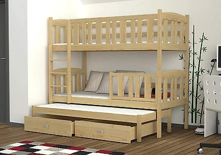 Детская кровать для девочек Нота-3