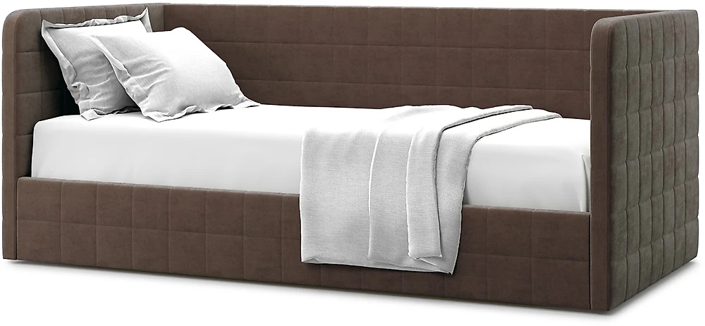 Кровать в современном стиле Брэнта Шоколад