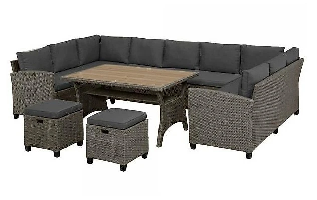 Комплект садовой мебели  AFM-370A Dark Grey Дизайн-2