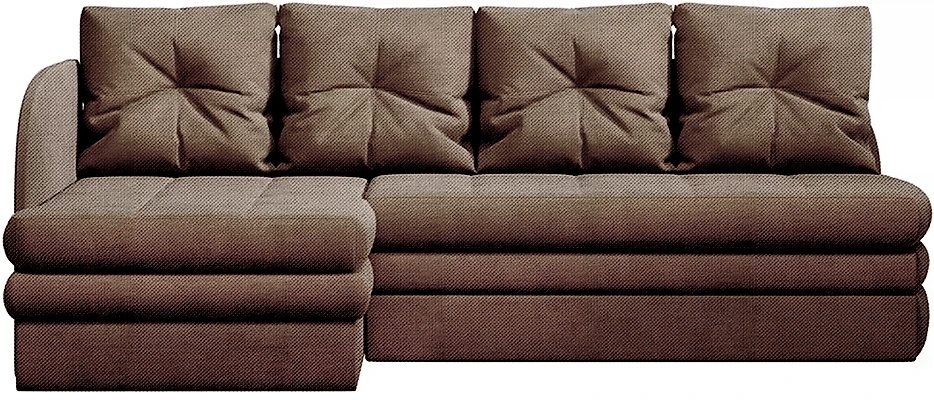  угловой диван из рогожки Мираж Дизайн 1