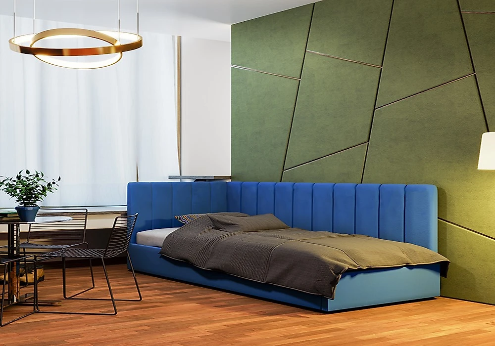 Односпальная кровать с подъемным механизмом 90х200 Тиволи Дизайн-1