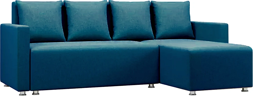  угловой диван из рогожки Каир с подлокотниками Дизайн 1