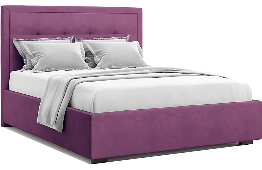 Кровать со спинкой Комо Фиолет