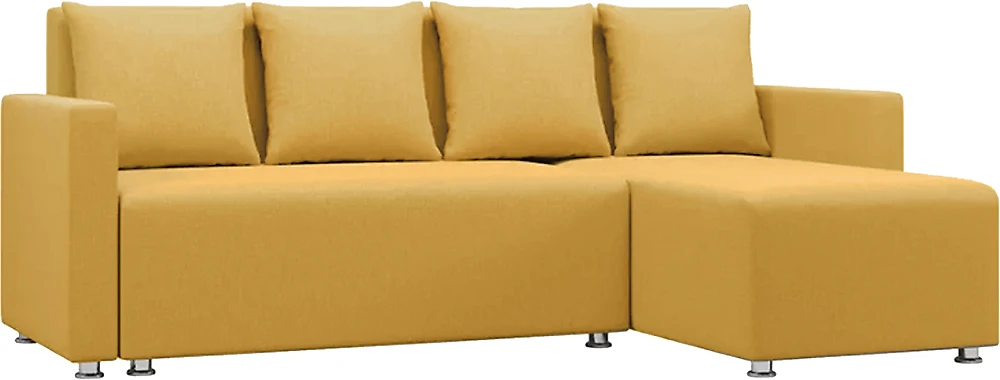  угловой диван из рогожки Каир с подлокотниками Дизайн 4