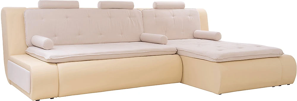 Угловой диван с креслом Кормак Алмаз Беж