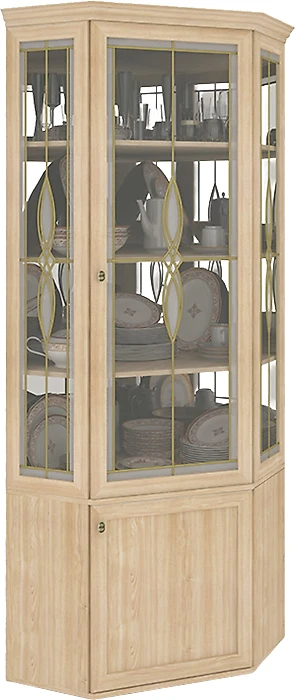 Шкаф со стеклянными дверцами Витраж-1