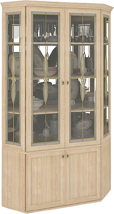 Шкаф со стеклянными дверцами Витраж-2