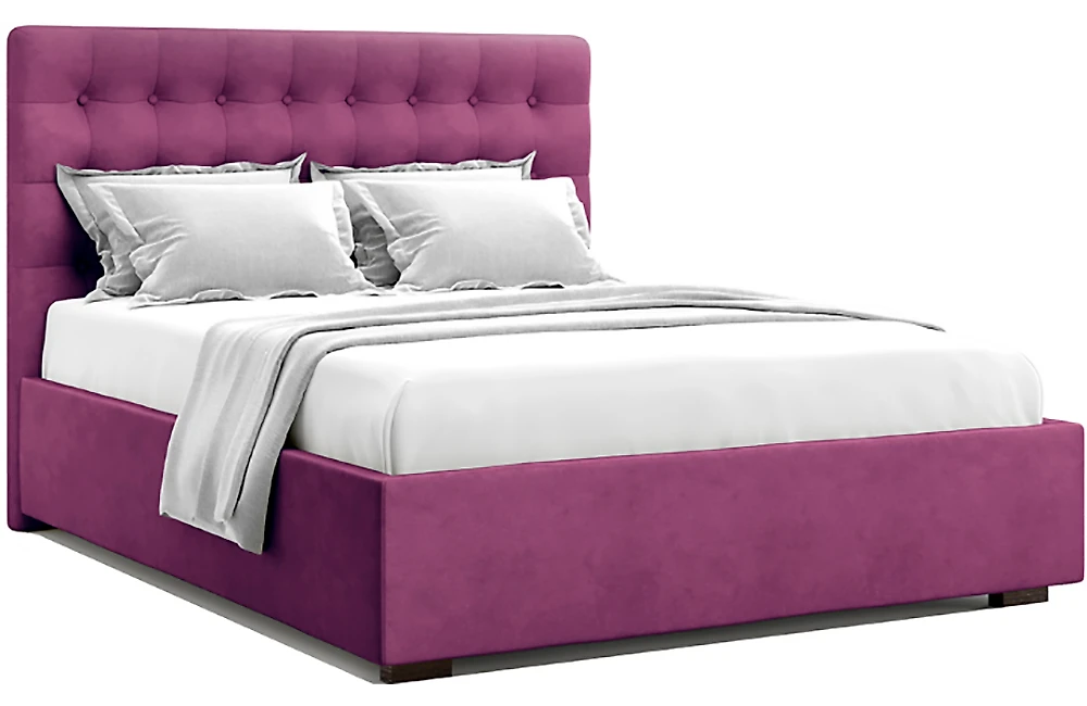 Низкая кровать Брайерс (Эмбер) Фиолет