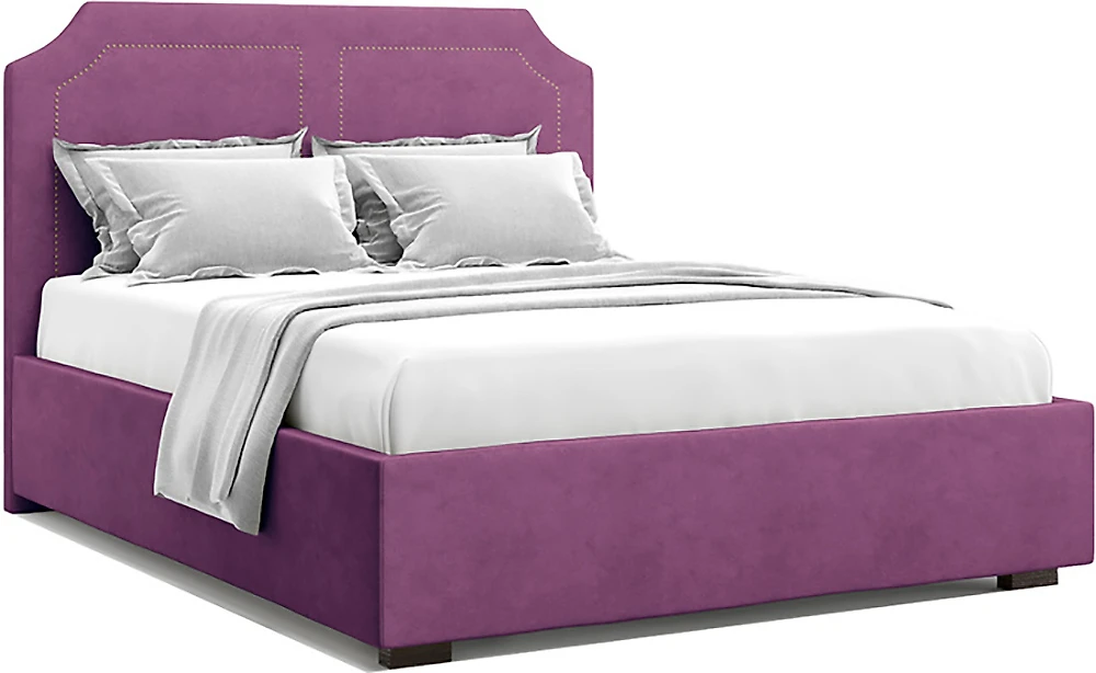 кровать велюр Лаго Фиолет