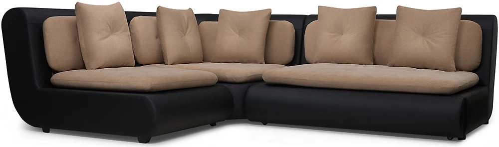 Угловой диван для офиса Кормак-2 Плюш Латте