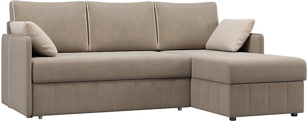 Угловой диван с подушками Слим Дизайн 1