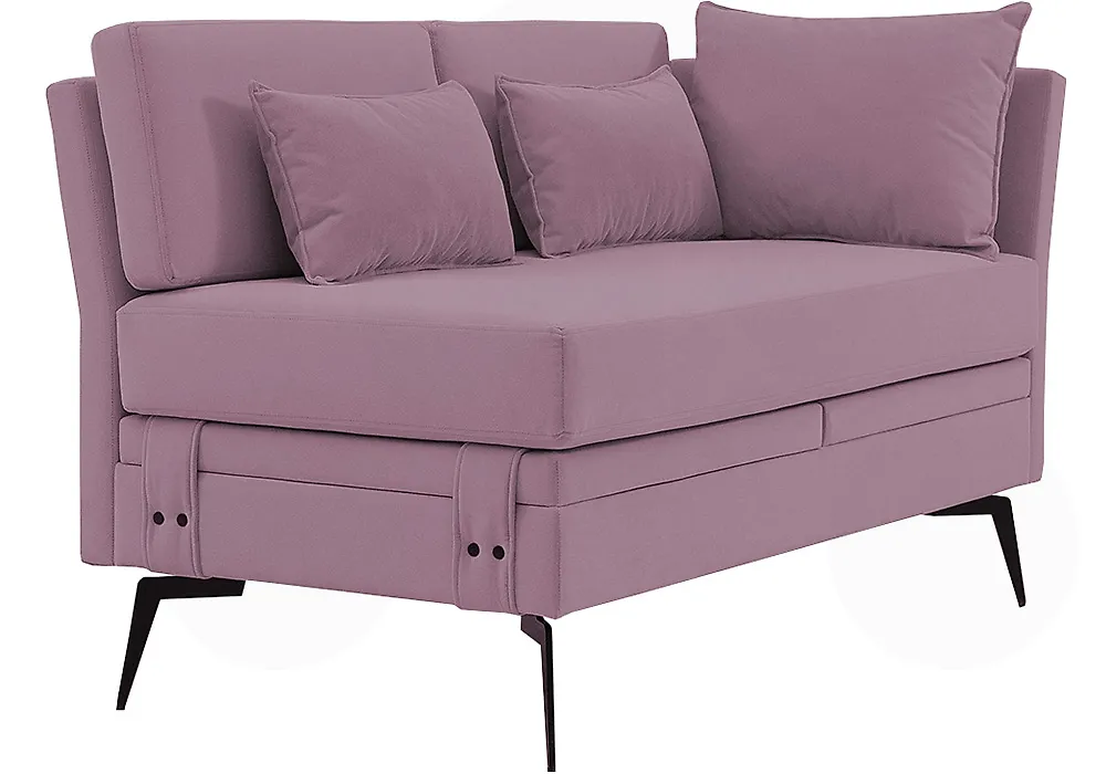 Выкатной диван с ящиком для белья Шарли Прима Лаванда
