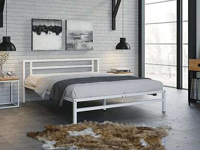 кровать в стиле минимализм Титан-1 (Мета)