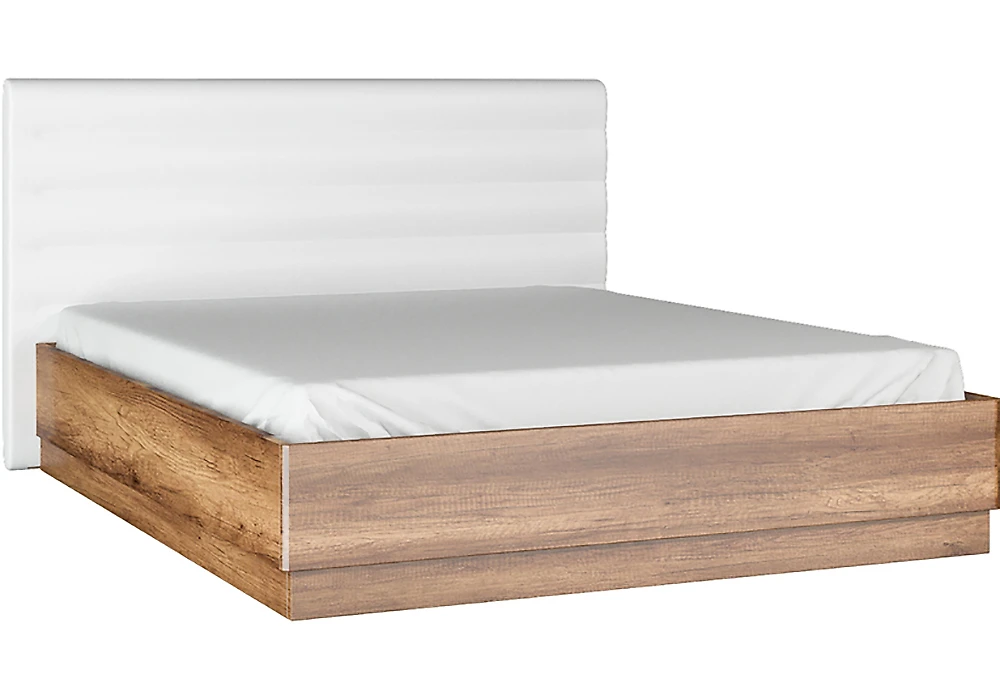 Большая двуспальная кровать Джолин-245.11 с мягким изголовьем