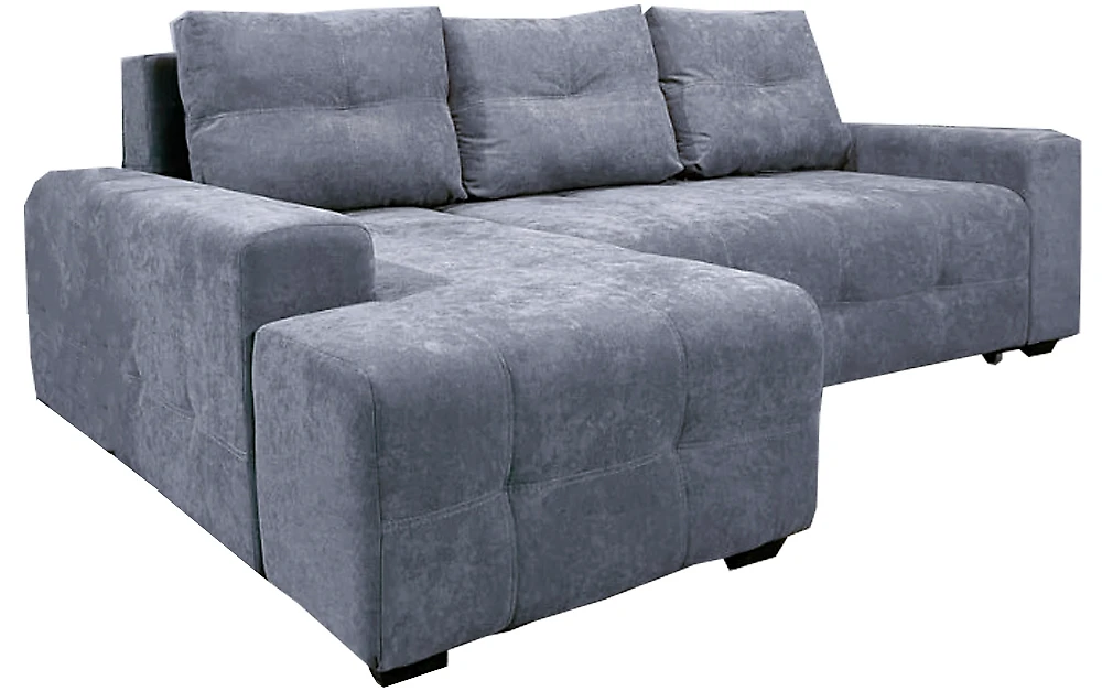 Угловой диван из велюра Прадо