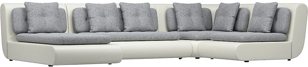 Угловой диван без подушек Кормак-3 Кантри Грей