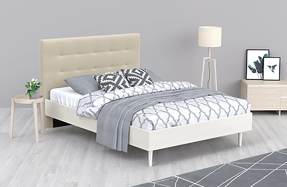 Двуспальная кровать в классическом стиле Альмена 01