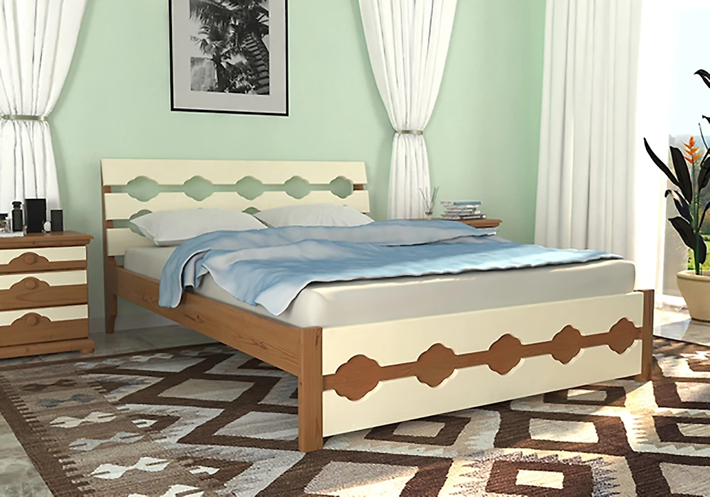 Современная двуспальная кровать Юлия-15