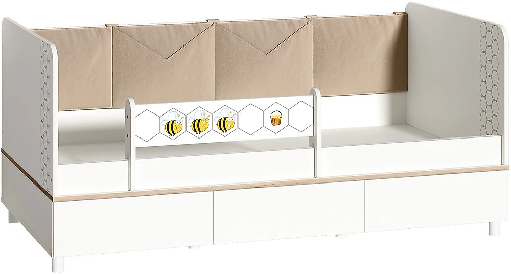 Детская кровать с ящиками для хранения Эйп 11.40 Мини