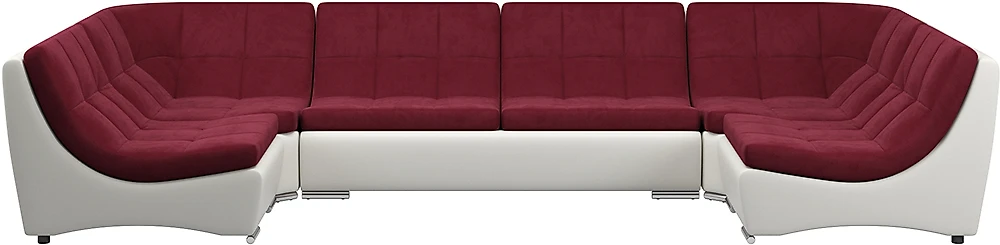 Модульный диван с оттоманкой  Монреаль-3 Марсал