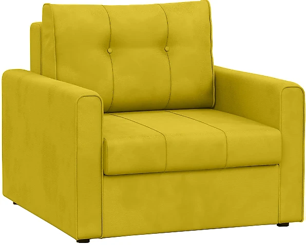 кресло желтое Лео Дизайн 3