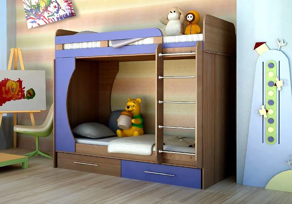 кровать домик для детей Орбита