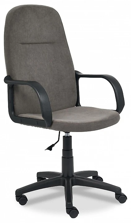Серое кресло Leader Дизайн-3