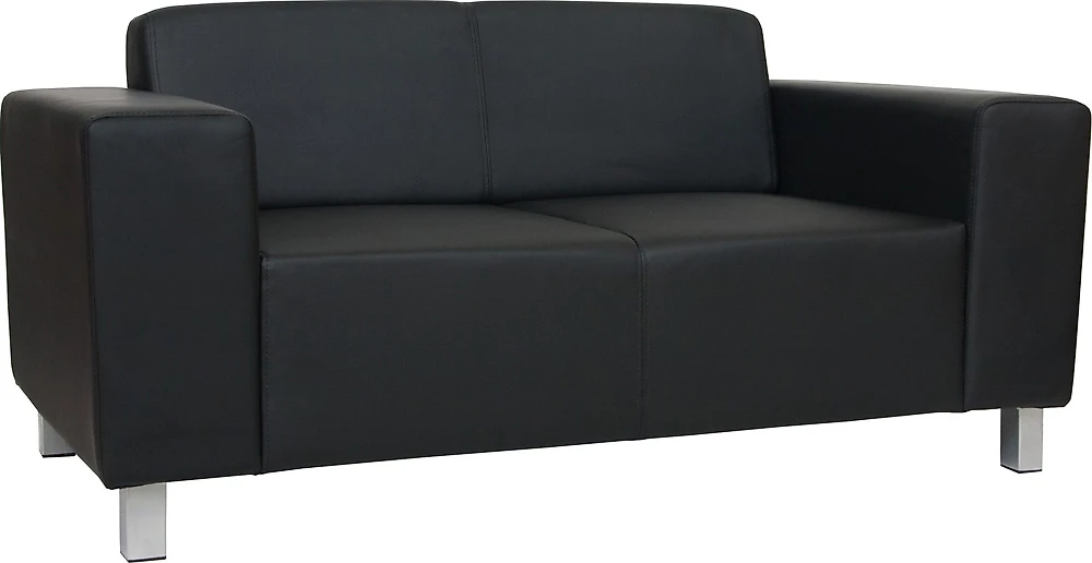 Офисный диван из экокожи Алекто-2 двухместный Дизайн 1
