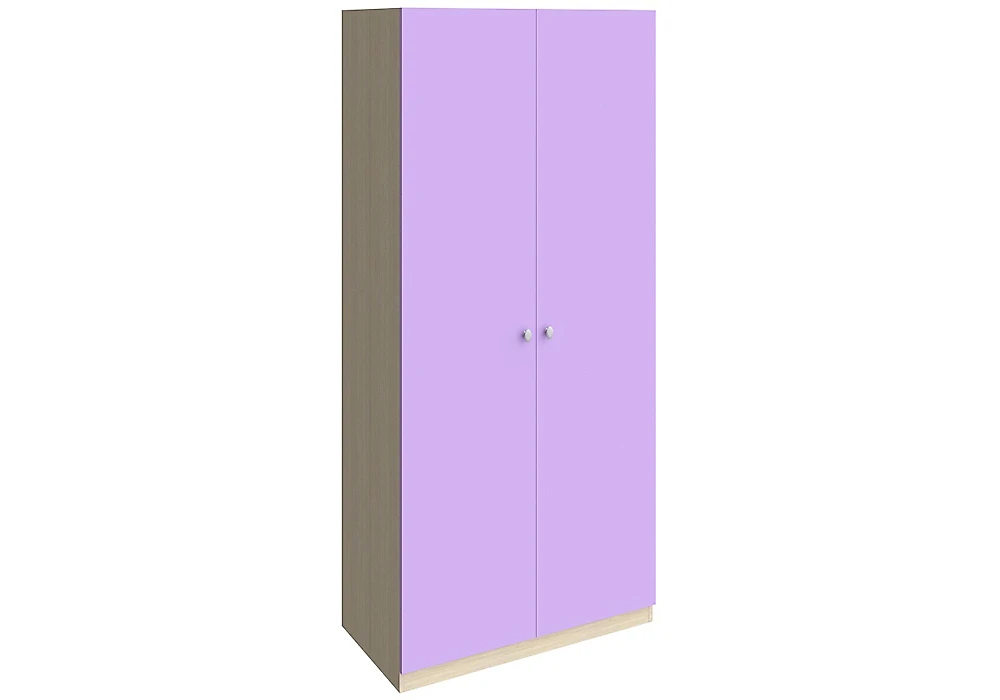 Распашной шкаф эконом класса Астра-45 (Колибри) Фиолетовый