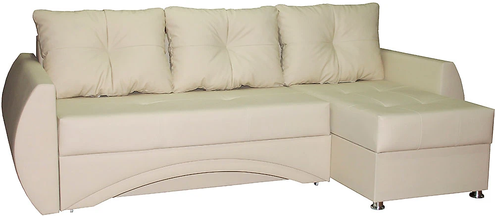 Угловой диван для офиса Сатурн Беж