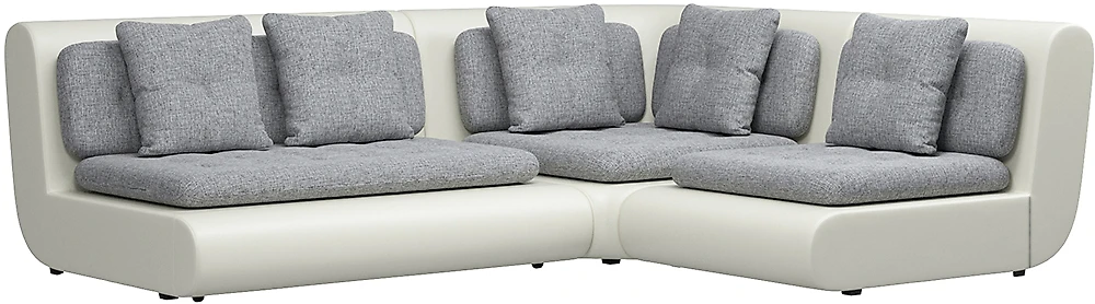 Угловой диван без подушек Кормак-2 Кантри Грей