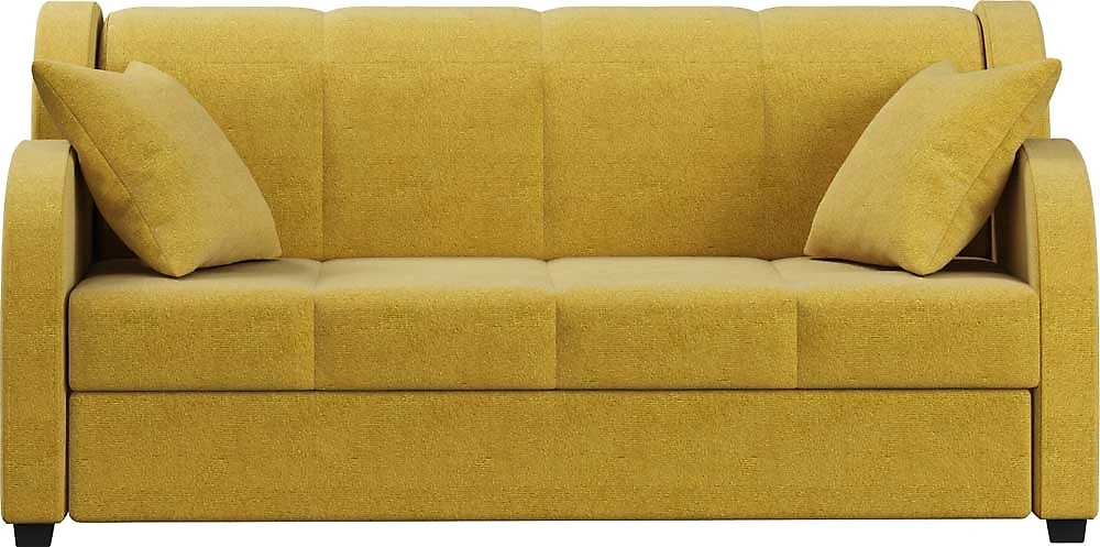 Тканевый прямой диван Барон с подлокотниками Дизайн 2