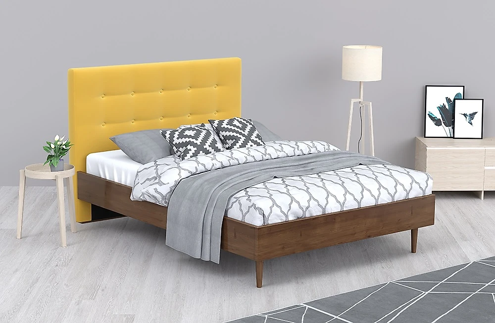 кровать в стиле минимализм Альмена 18