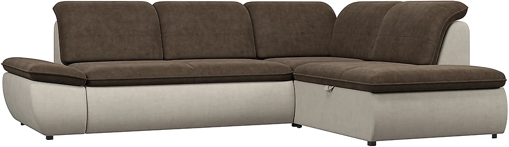 Угловой диван с подушками Дискавери