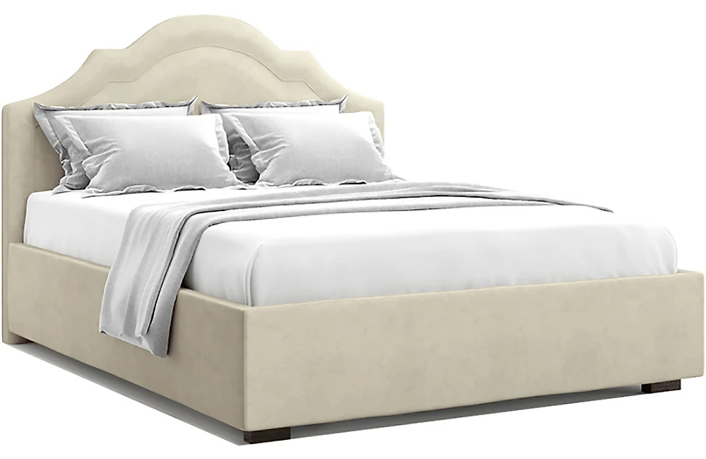 Большая двуспальная кровать Мадзоре Беж