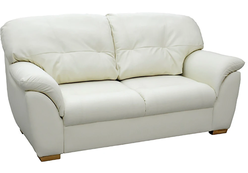 диван белого цвета Честер-2 (Орион-2) трехместный