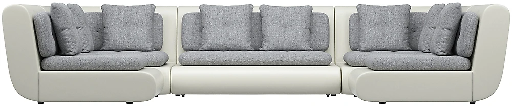 Модульный диван с оттоманкой  Кормак-4 Кантри Грей