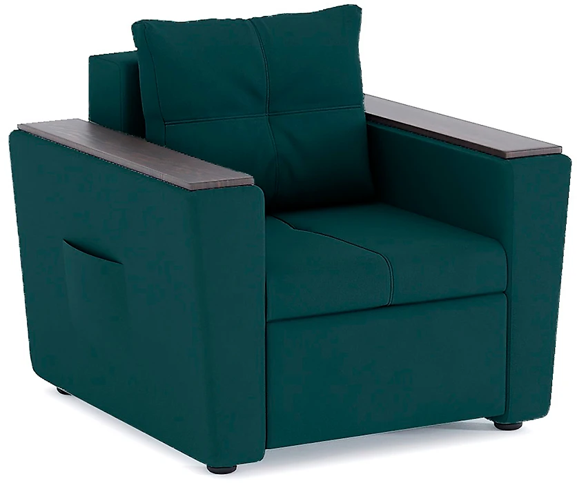 Зелёное кресло Дубай (Майами) Дизайн 12