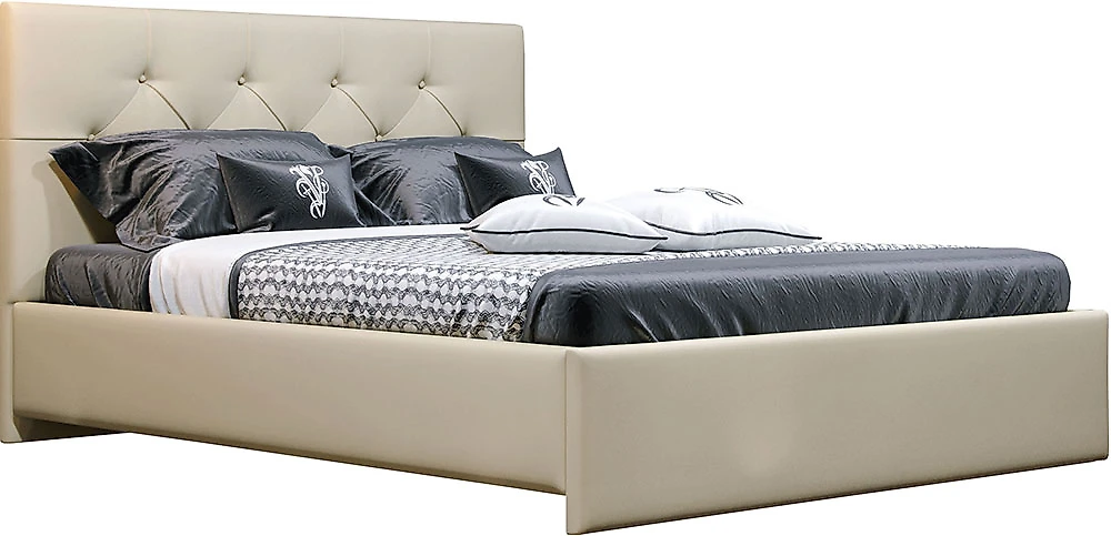 Кровать в современном стиле 370 Слоновая Кость