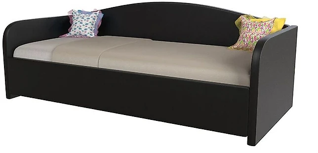 кровать с тремя спинками Uno Блэк (Сонум)