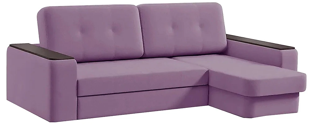 Угловой диван для ежедневного сна Арго Фиолет