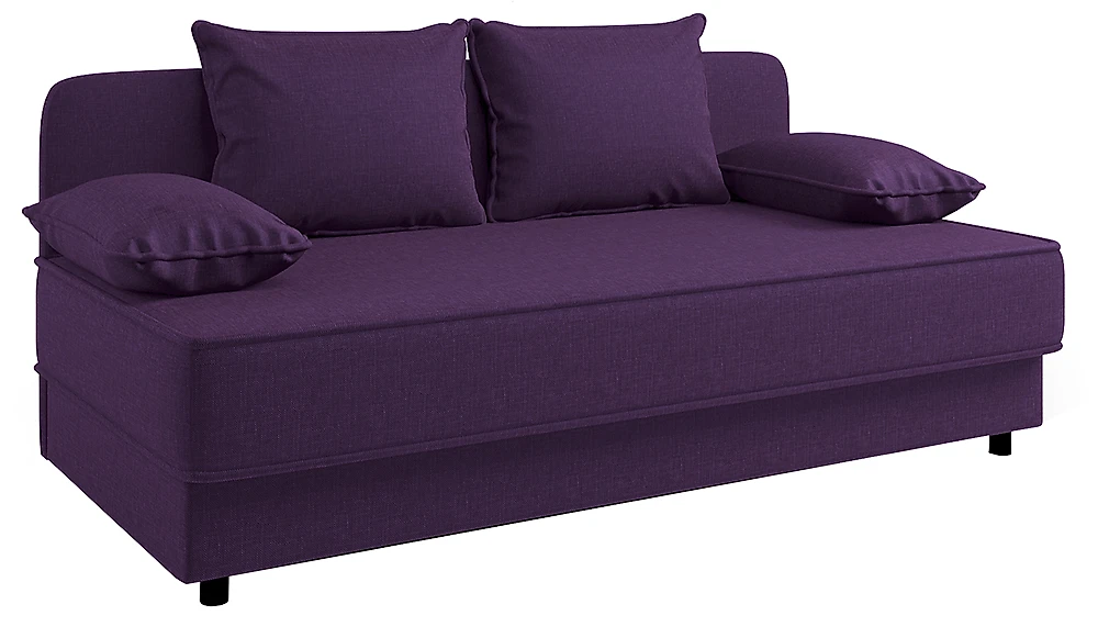 Тканевый прямой диван Прима Фиолет