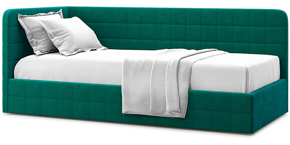 Кровать в современном стиле Тичина - (Тред) Изумруд