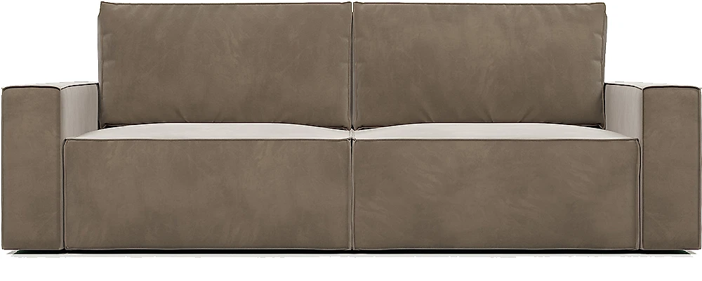 Бежевый прямой диван Корсо-1 Дизайн-1