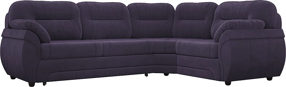 Угловой диван для гостиной Бруклин Фиолетовый